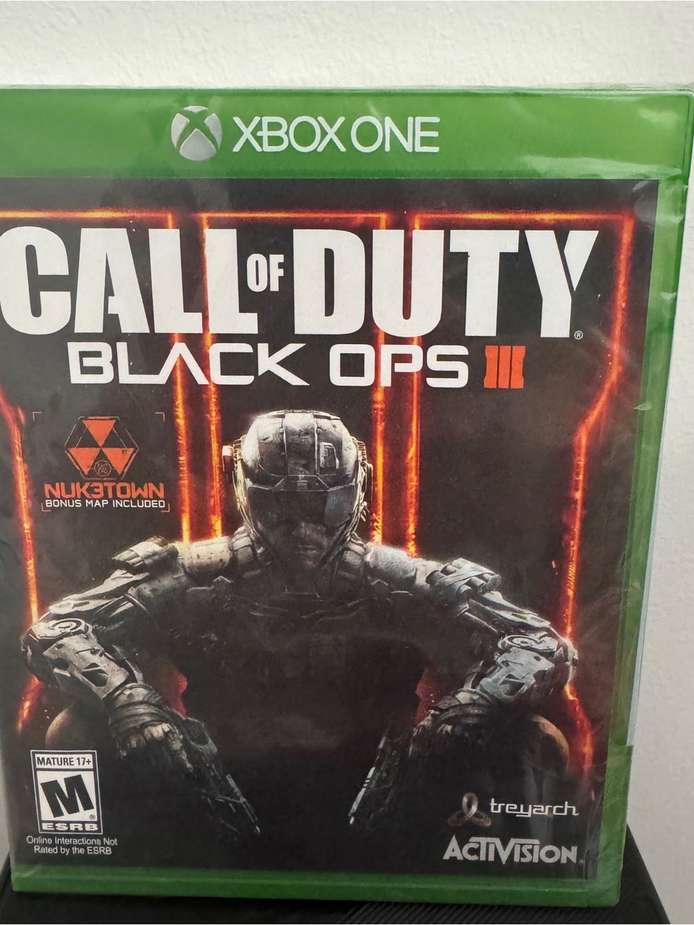 Sealed Activision Call of Duty: Black Ops III Xbox One 2015 with bonus map